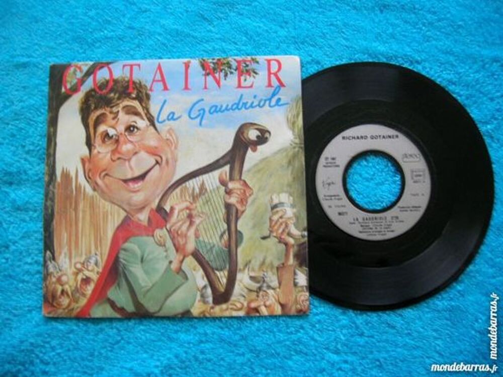 45 TOURS GOTAINER La Gaudriole CD et vinyles