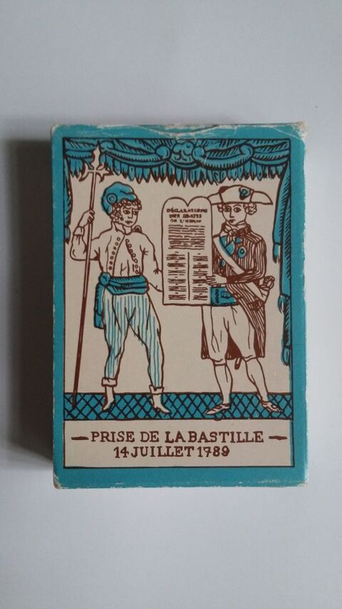 Jeu de cartes Dusserre : prise de la Bastille 8 Limoges (87)