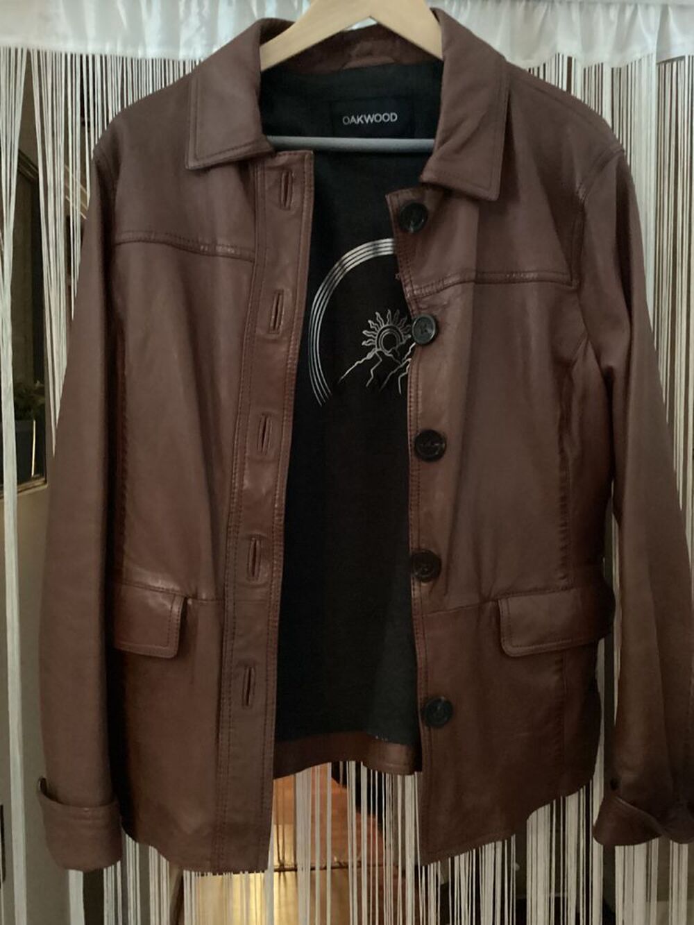 Veste en Cuir Neuve Vêtements