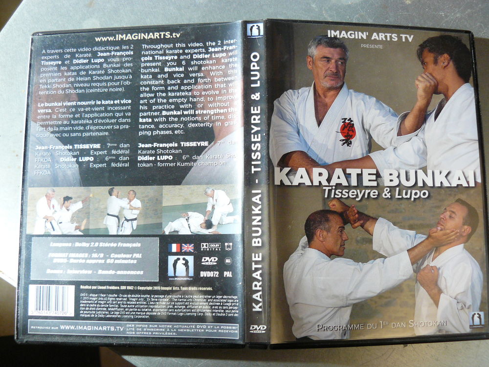 SHOTOKAN-RYU KATA officiels 1er Dan + DVD bunkai + anatomie Livres et BD