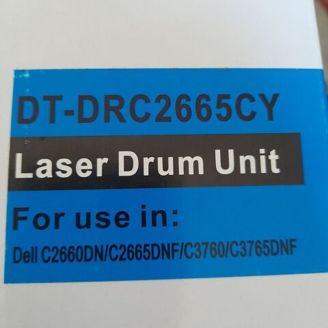 cartouche cyan pour tambour imprimante laser Dell 50 Houchin (62)