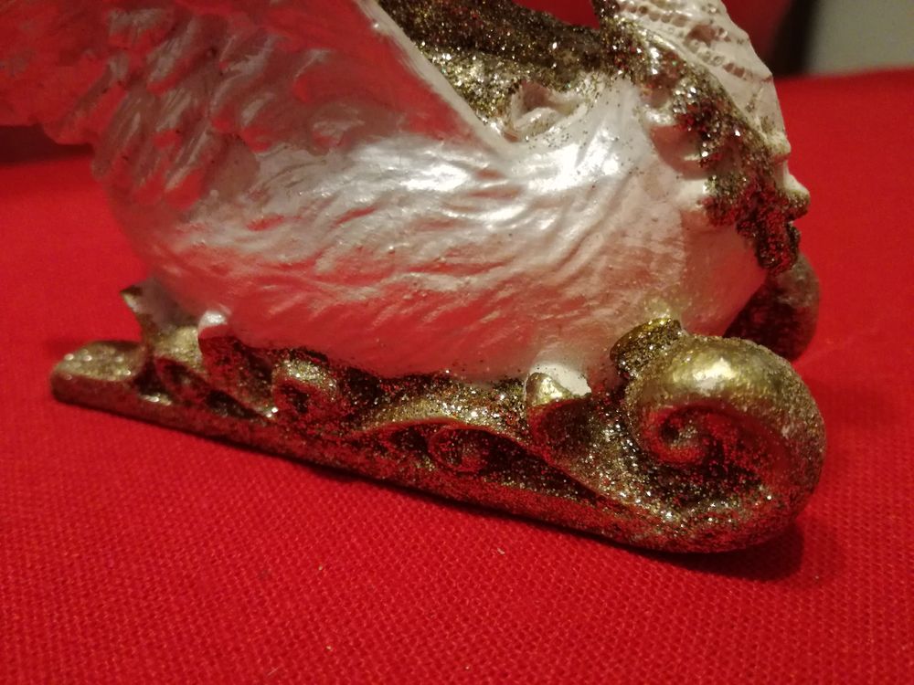 Cygne avec sa F&eacute;e Décoration