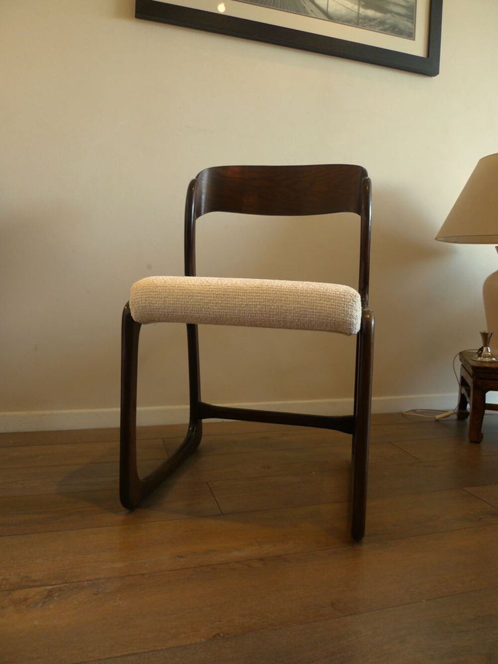 Chaise Baumann traineau scandinave Meubles