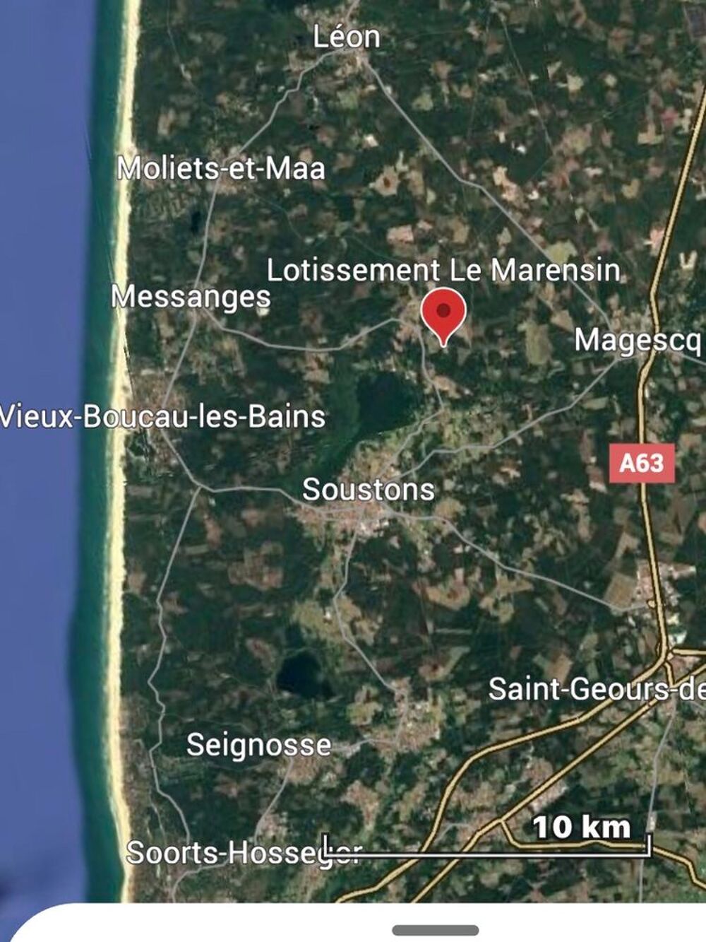 Vente Terrain TERRAIN CONSTRUCTIBLE ZONE D'ACTIVITÉS / LANDES CÔTE SUD Azur