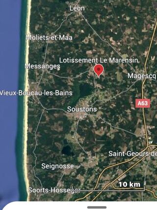 Vente Terrain TERRAIN CONSTRUCTIBLE ZONE D'ACTIVITÉS / LANDES CÔTE SUD Azur