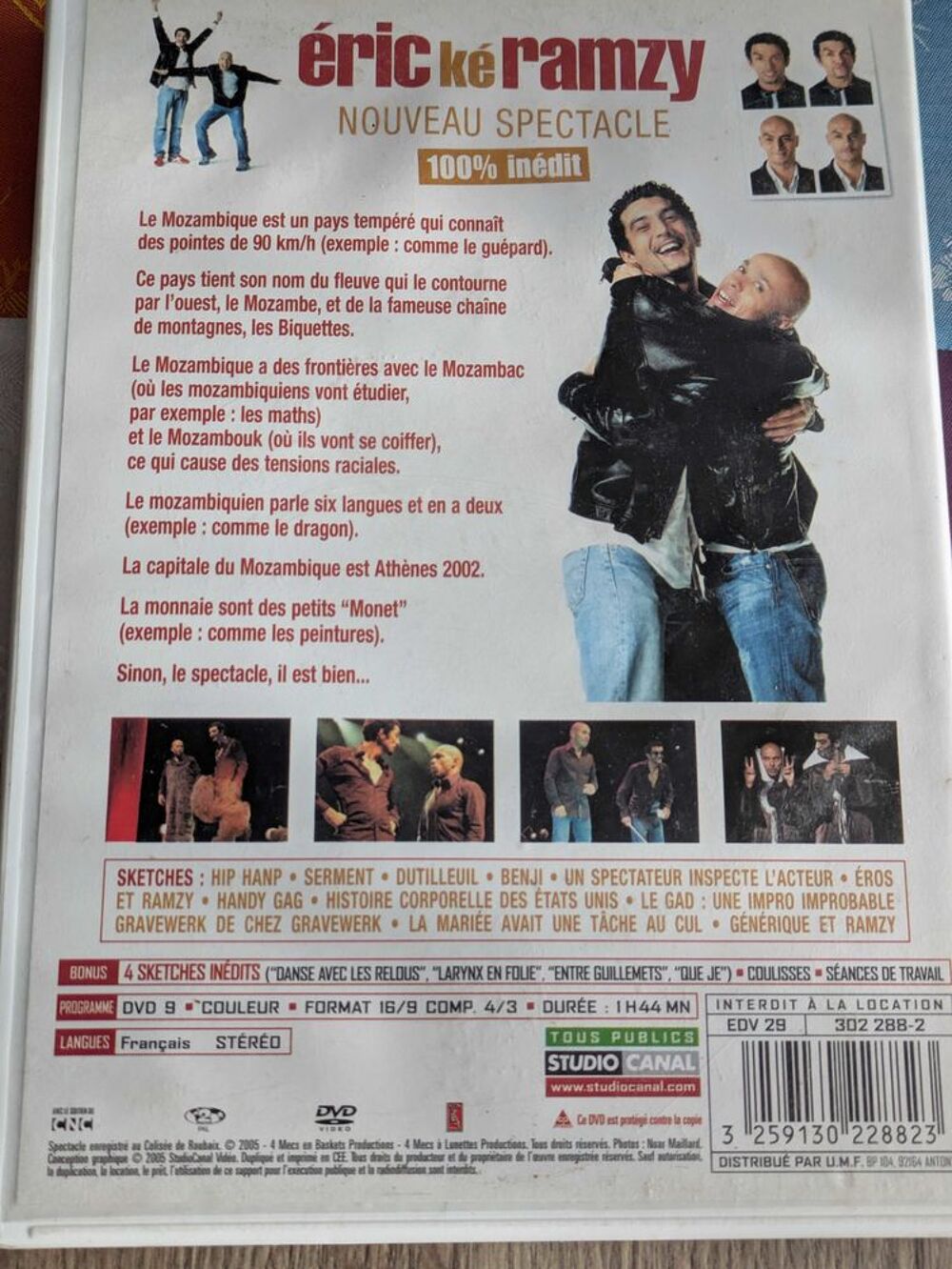 dvd Eric et ramzy DVD et blu-ray
