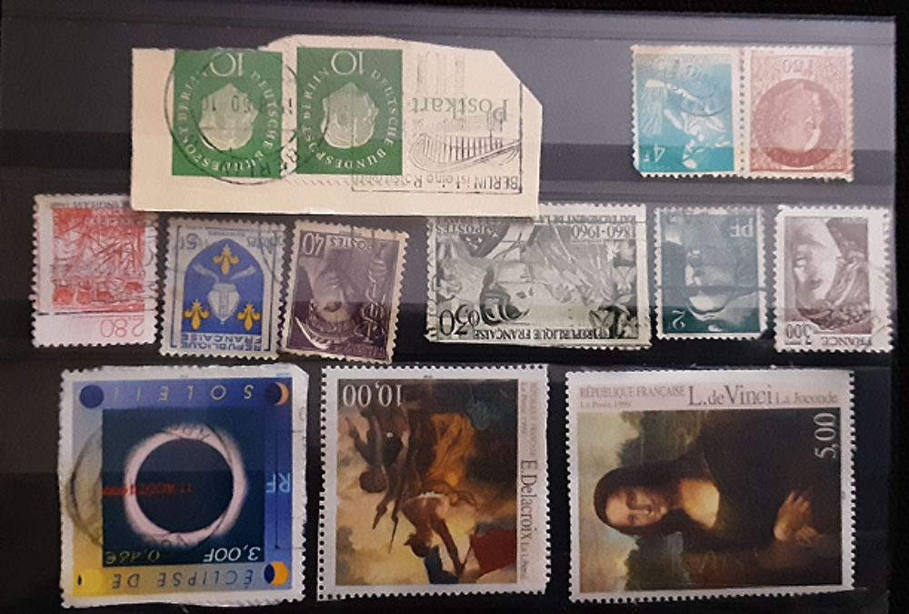 timbres de collection par unit&eacute; 