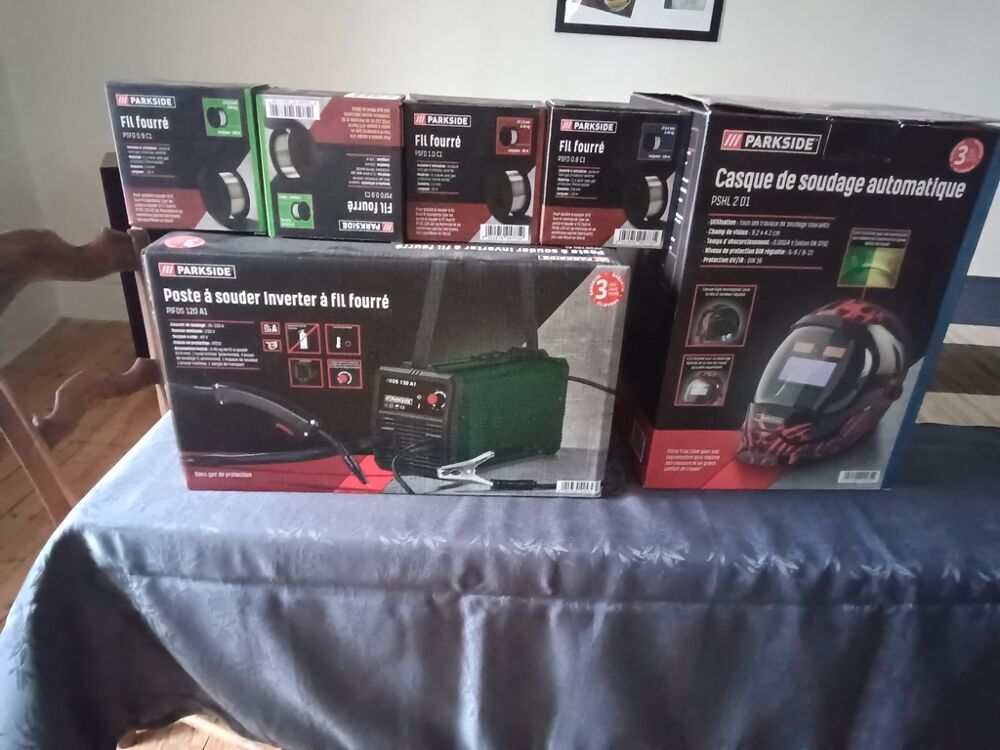 Kit soudure Parkside complet avec accessoires Bricolage