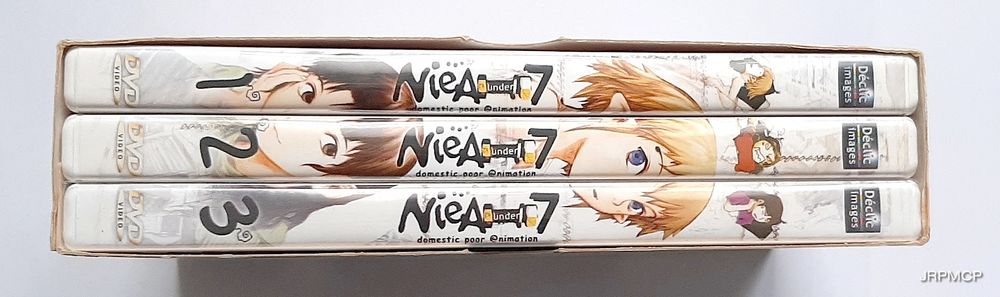 NieA under 7. L'Int&eacute;grale coffret 3x DVDs. En parfait &eacute;tat DVD et blu-ray