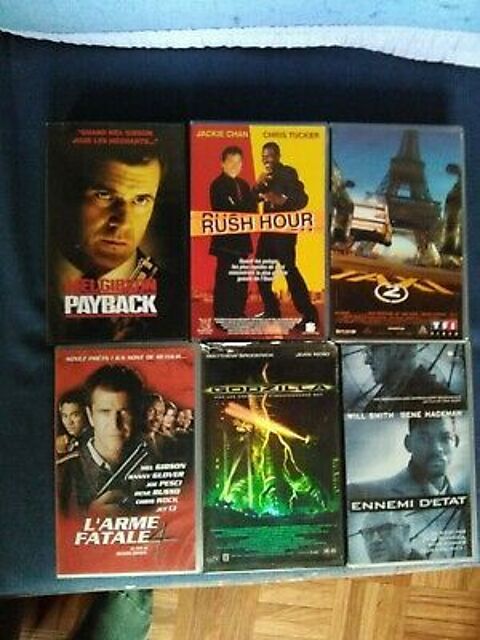 Lot divers films DVD et VHS 10 Landivy (53)