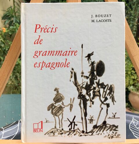 Pr�cis de grammaire espagnole; Livre grand format reli� neuf 4 L'Isle-Jourdain (32)