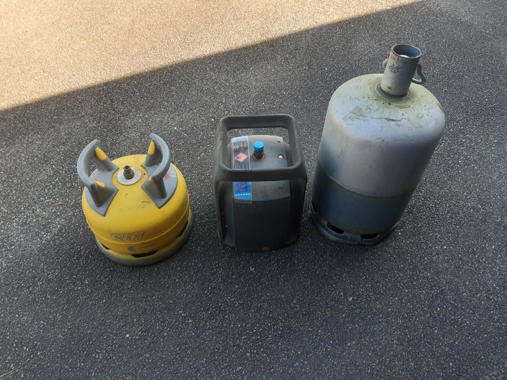 Bouteilles de gaz Bricolage
