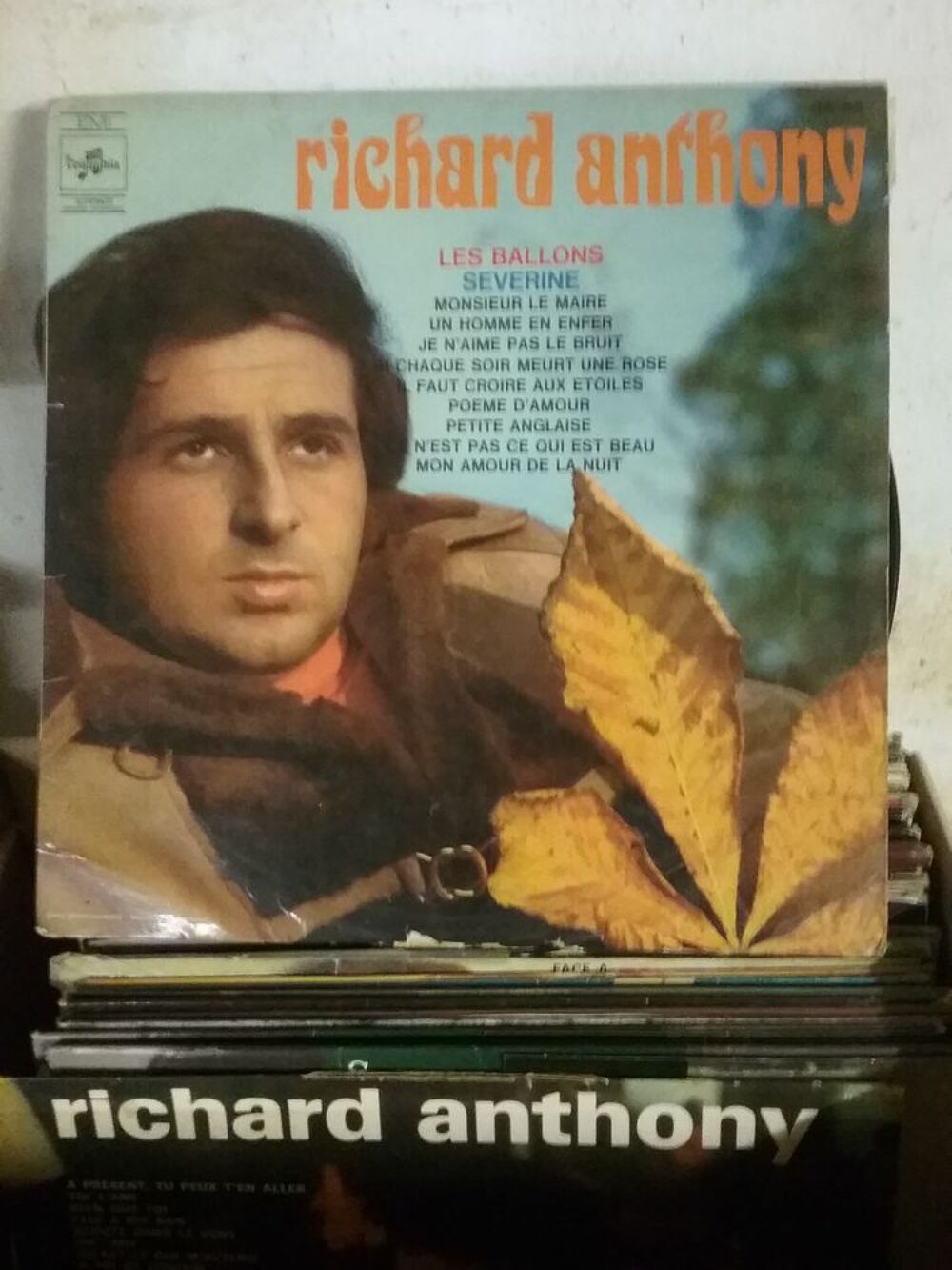 Vinyles 45 et 33 tours de Richard Anthony CD et vinyles