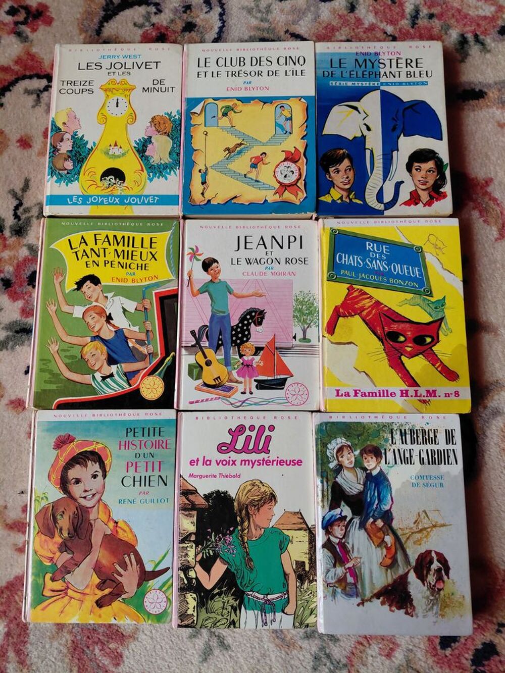 Minis- albums : bibliotheque verte et rose, en exelkent etat Livres et BD