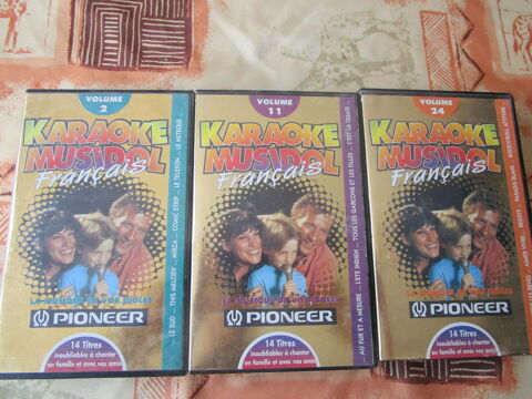 lot de  dix cassettes VHS de karaoké vintage 10 Chanteloup-en-Brie (77)