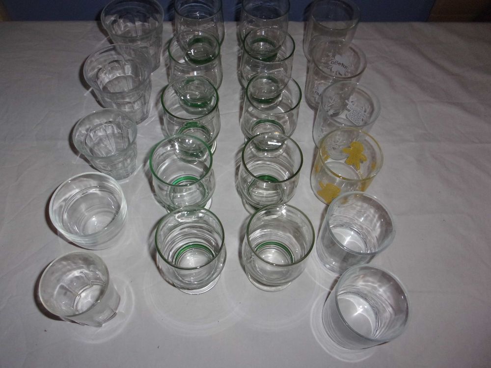 Verres divers Cuisine