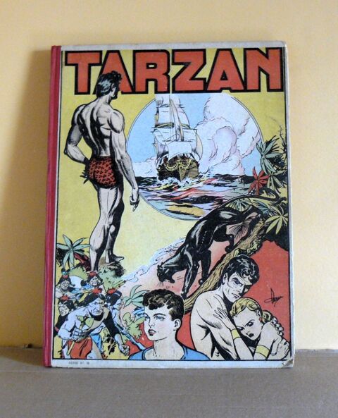 Recueil Tarzan série n° 10 - n° 741 à 749 - 1951/52 40 Argenteuil (95)