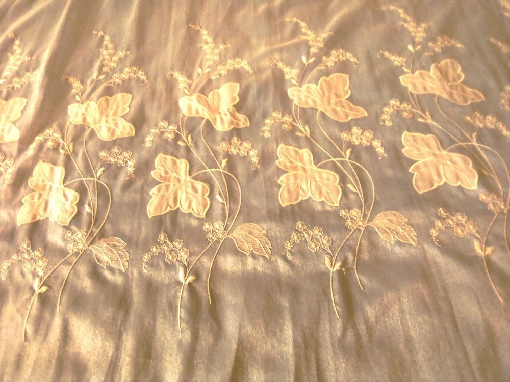 Rideau Brod&eacute; en polyester Décoration