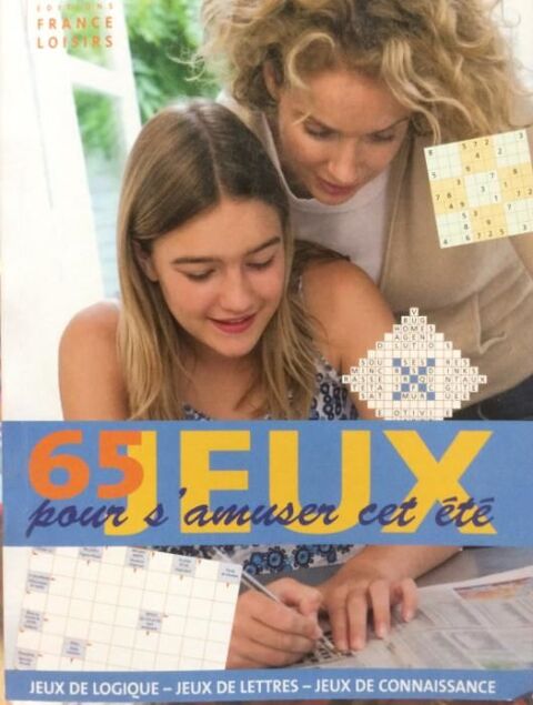 livret de jeux  65 jeux pour s'amuser et �t�  1 Les �glisottes-et-Chalaures (33)