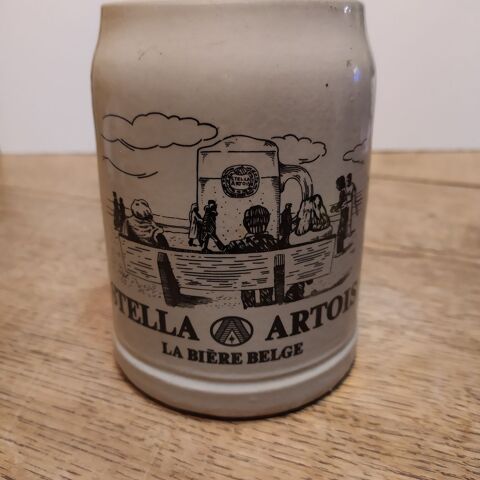 chope en Grès de 50 cl Stella Artois 10 Laon (02)