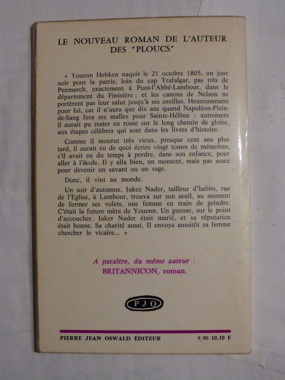Livre Breton HEBKEN par YOUENN COIC Livres et BD