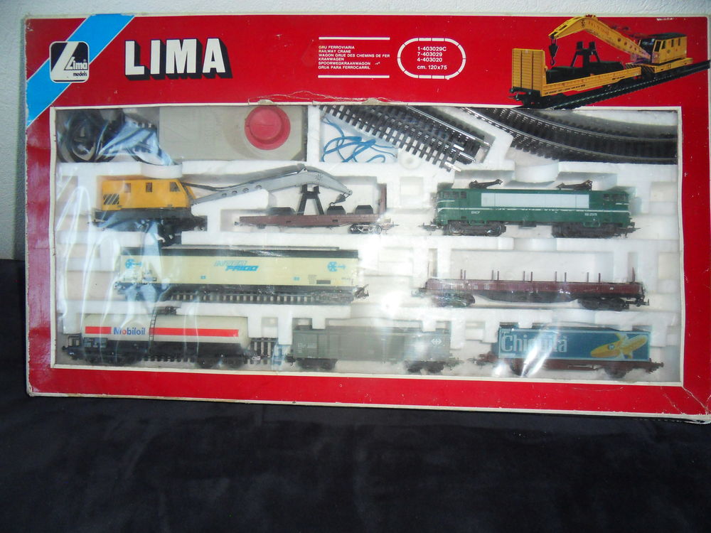 Train &eacute;lectrique Lima en tr&egrave;s bon &eacute;tat 