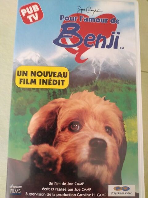 Cassette vhs BENJI 2 Gièvres (41)