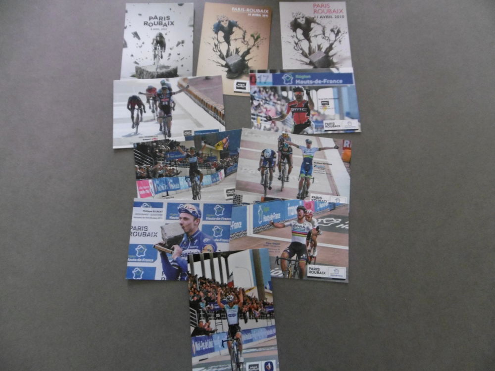 Lot de 10 cartes postales PARIS-ROUBAIX neuves 