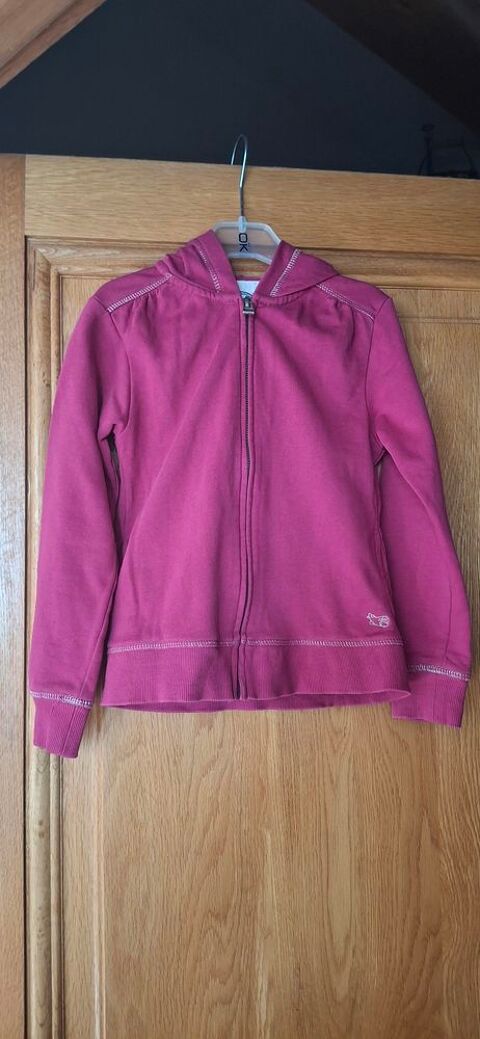 Veste sweat mauve marque La compagnie des petits taille 6 an 5 Villiers (86)