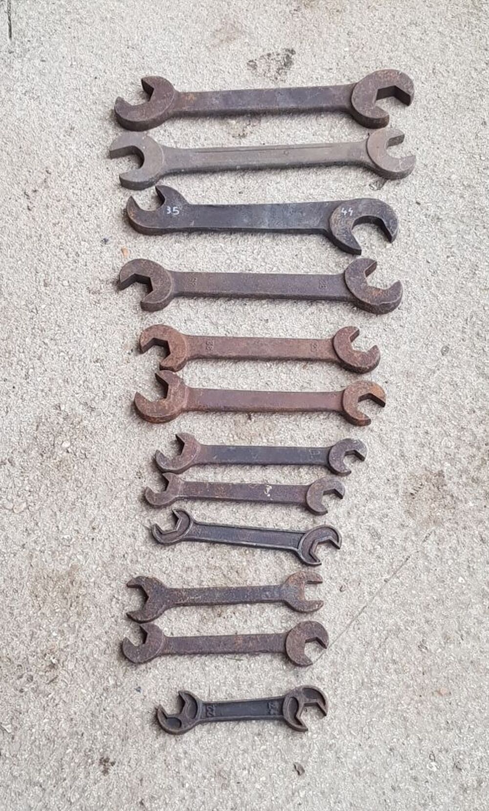 grosse cles plate Taille du 18 au 44 Bricolage