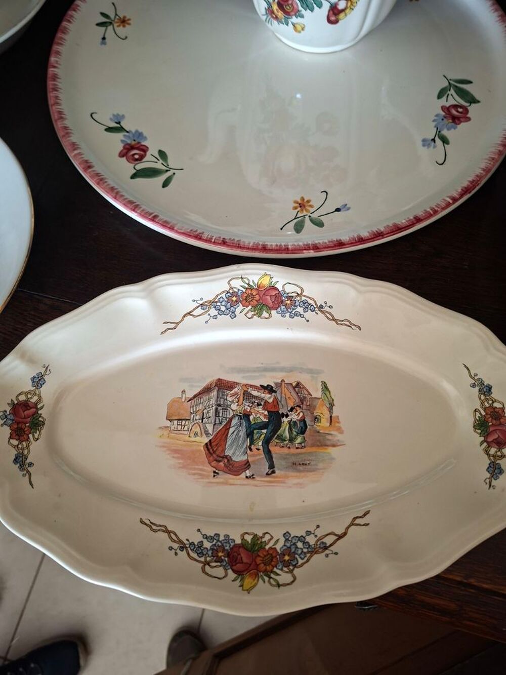Lot vaisselle obernai, sarreguemines, villeroy &amp; bosch
Décoration