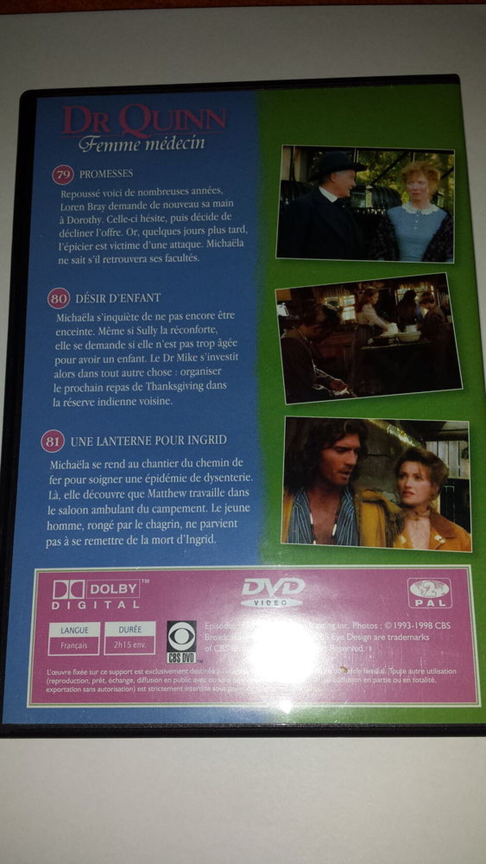 DVD DR QUINN FEMME MEDECIN
N&deg; 28
DVD et blu-ray