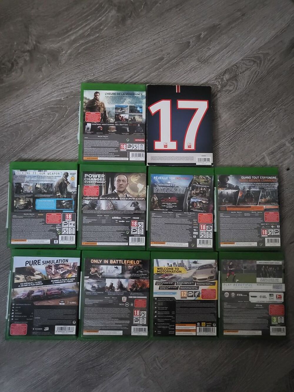 CD xbox one Consoles et jeux vidéos