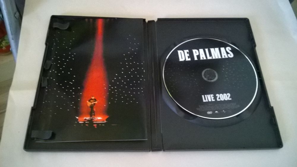 DVD G&eacute;rald De Palmas
Live 2002
2002
Excellent etat
DVD et blu-ray