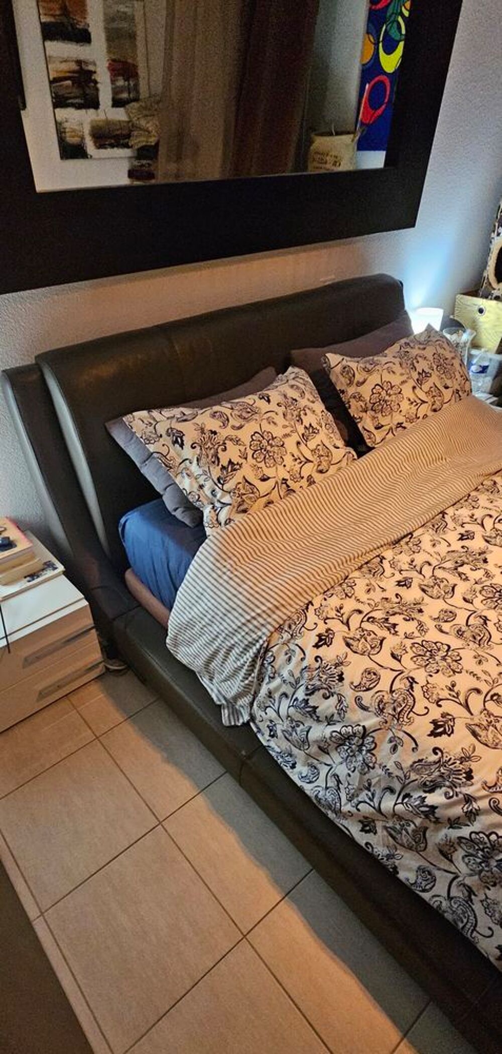 Grande literie 160x200 luxe Meubles