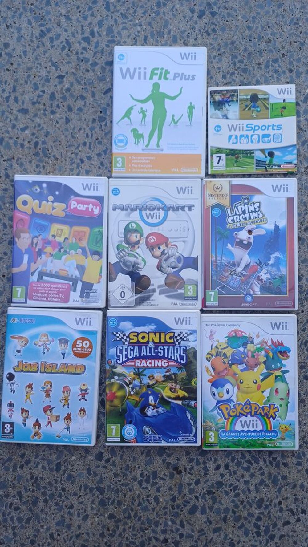 jeu Wii Consoles et jeux vidéos