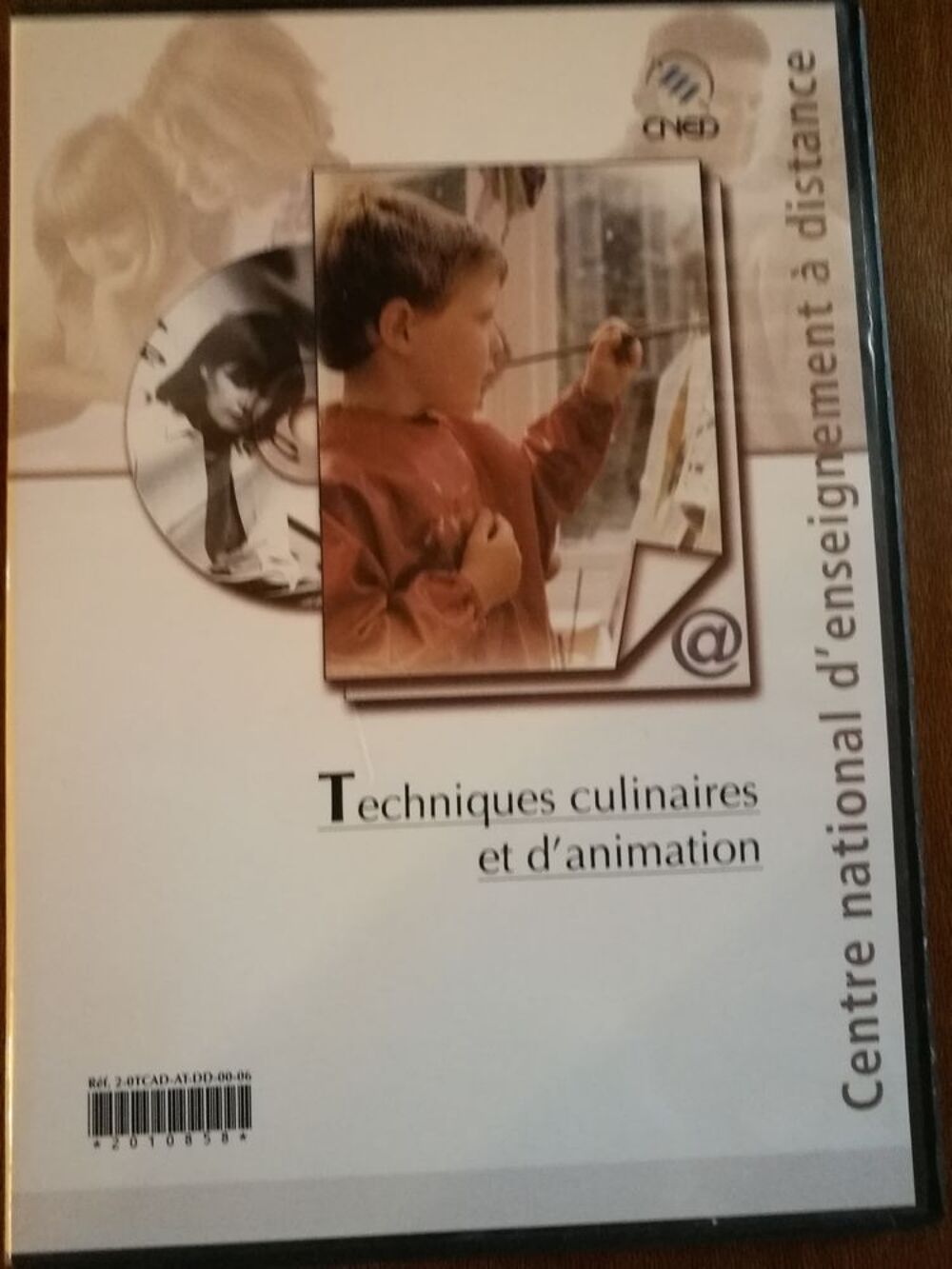 DVD Techniques culinaires et d'animation CNED&nbsp; DVD et blu-ray