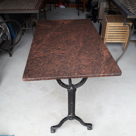 TABLE BISTRO GRANIT ROUGE 150 Gradignan (33)