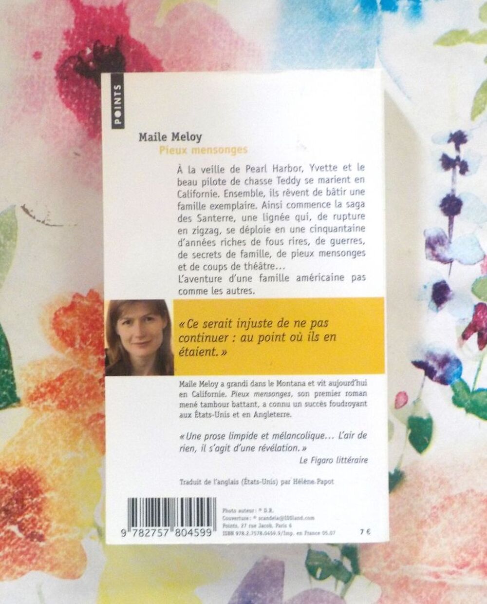 PIEUX MENSONGES de Maile MELOY Ed Points Livres et BD