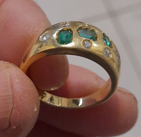 Bagues or 750/1000 et pierres pr�cieuses. 2100 Belcod�ne (13)