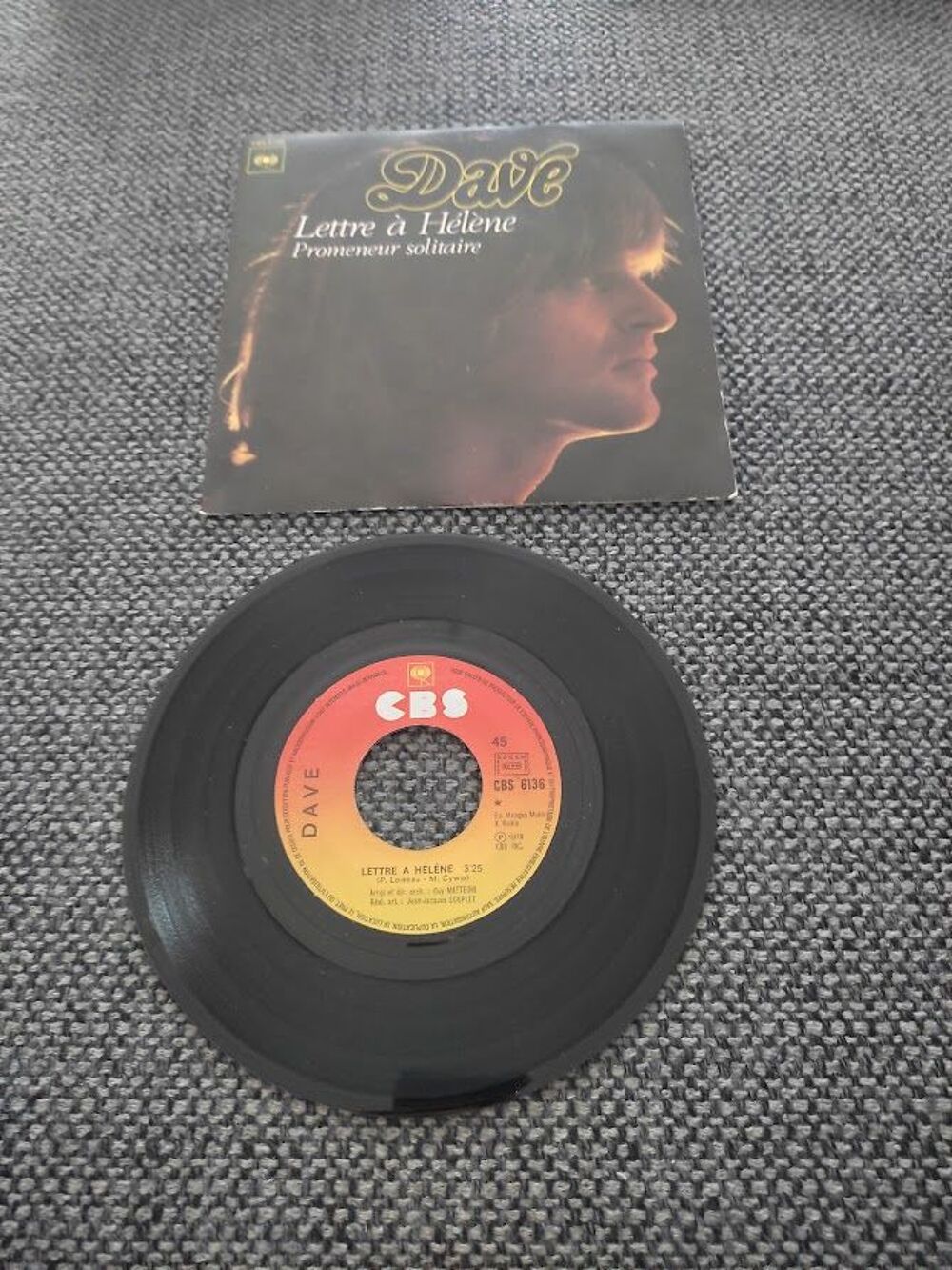 M (157) - Dave - Lettre &agrave; H&eacute;l&egrave;ne CD et vinyles