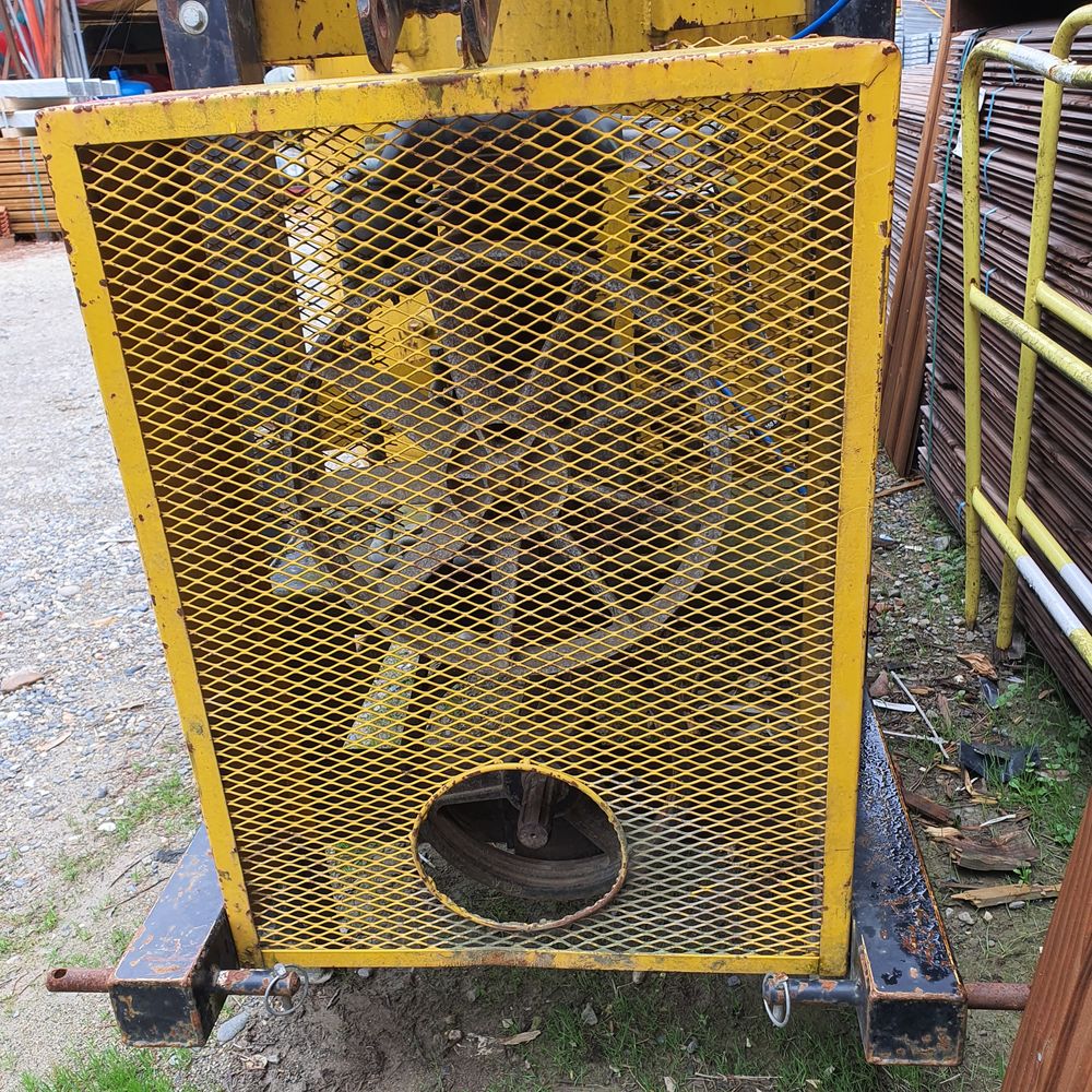 COMPRESSEUR Jaune AGRICOLE - Pour Prise de Force Bricolage