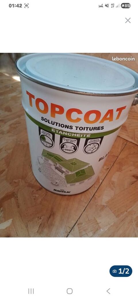 Topcoat blanc 50 Saint-Joseph (97)