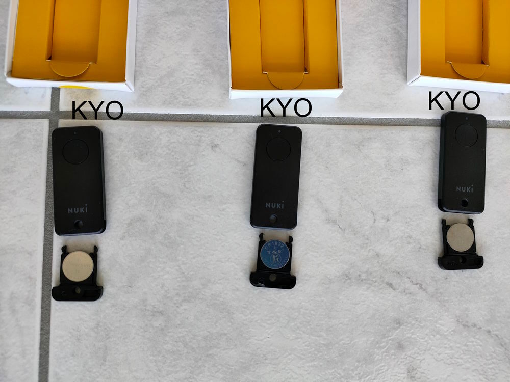 NUKI Fob, t&eacute;l&eacute;commande porte, porte-cl&eacute;s rectangulaire noir Matriel informatique