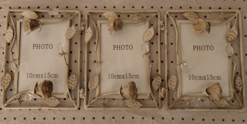 Cadre photo triptyque. Décoration