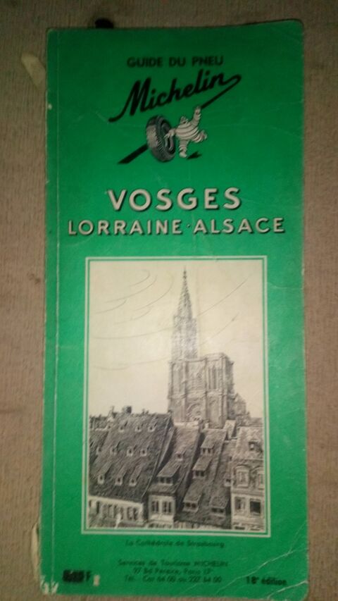 Guide Michelin Vosges Lorraine Alsace - �dition ancienne 0 Battrans (70)