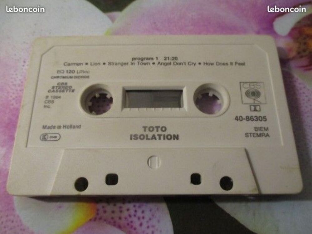 Cassette audio TOTO CD et vinyles