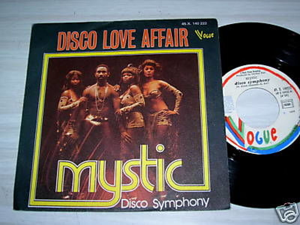 45 Tours MYSTIC Disco love affair CD et vinyles