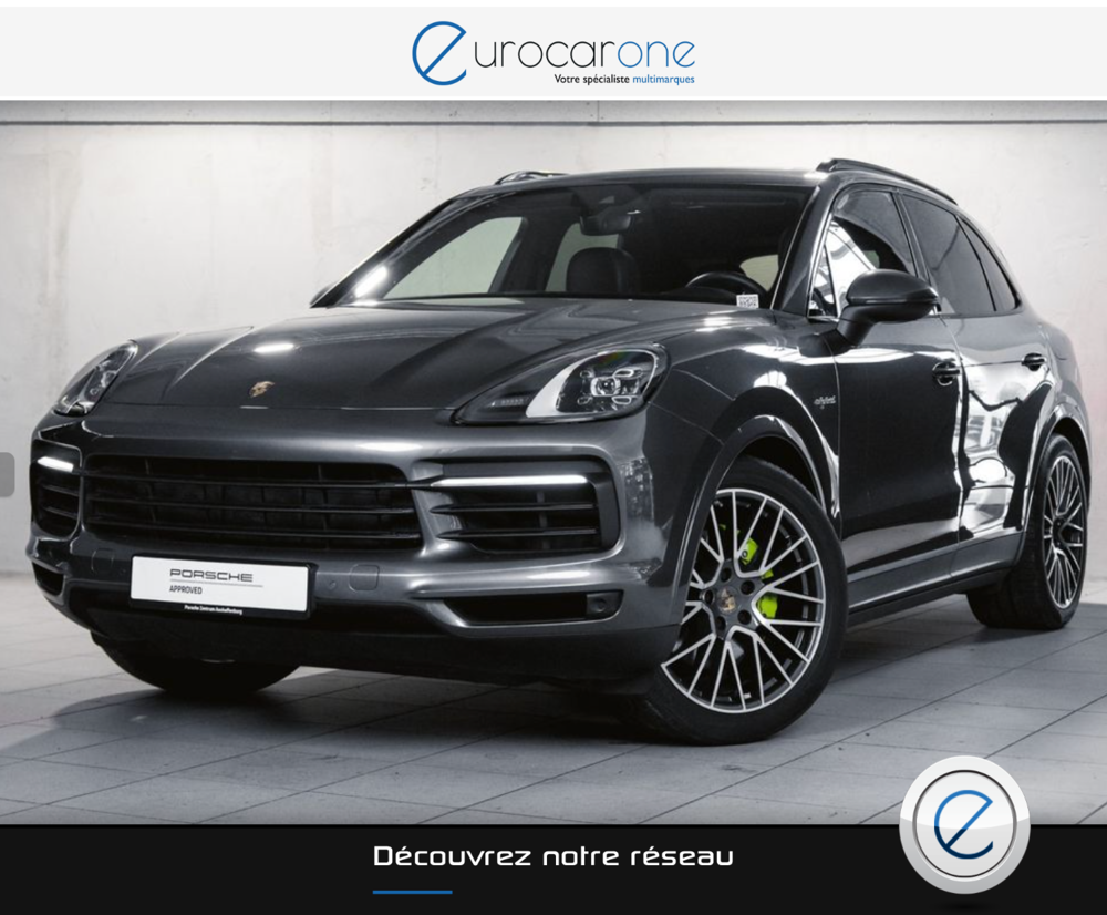 Cayenne E-Hybrid 3.0 V6 462 ch Tiptronic BVA 2020 occasion 69007 Lyon