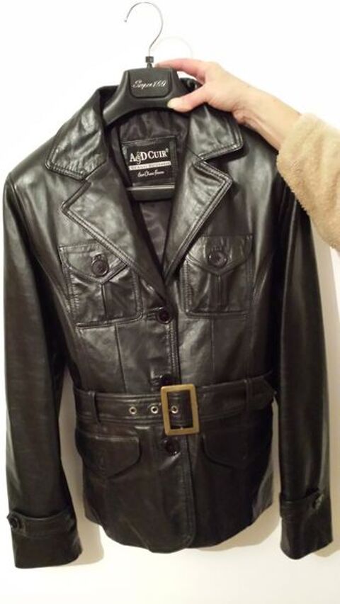 Veste cuir 200 Le Gault-Soigny (51)